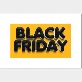 Black Friday Posters and Art